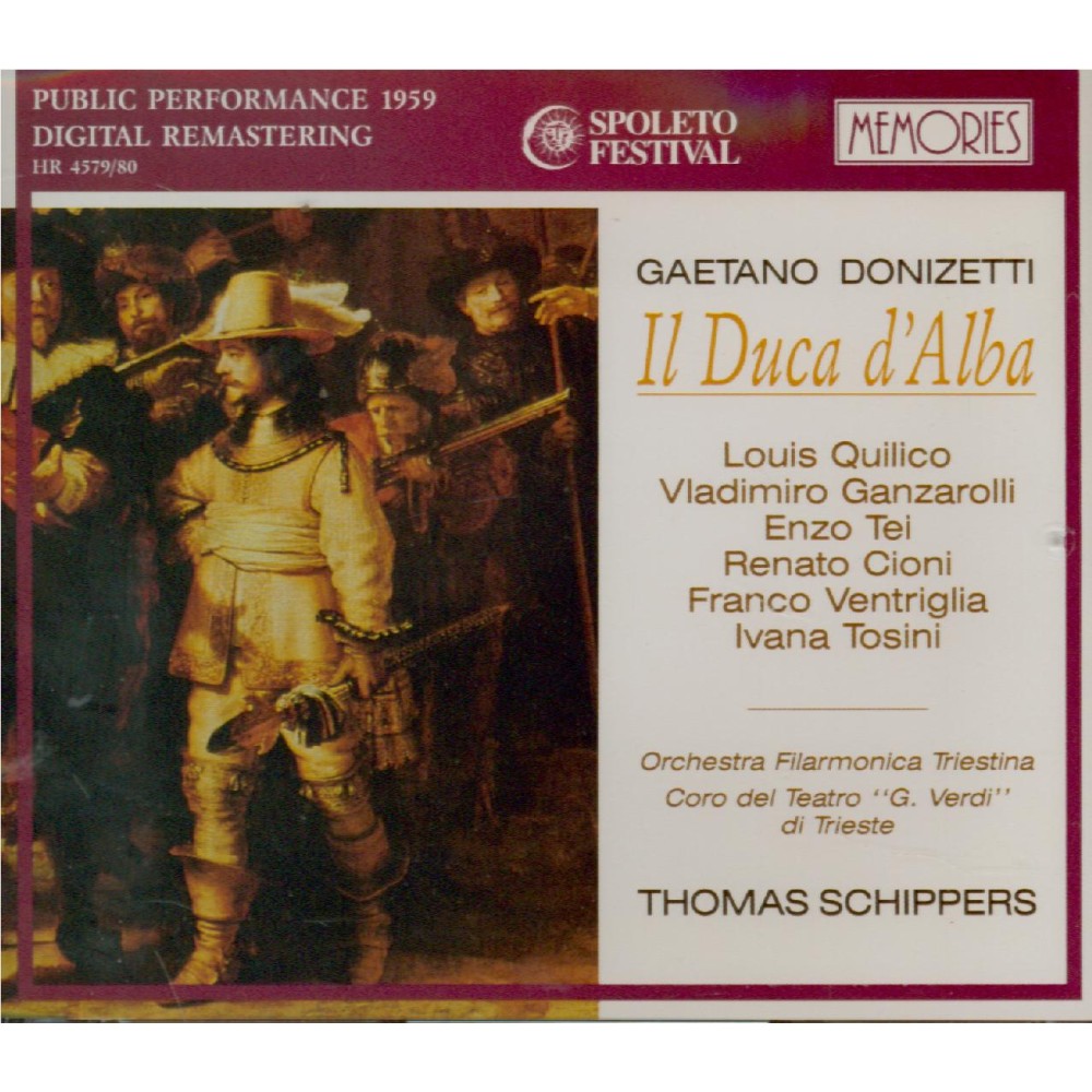 DONIZETTI - Schippers - Il duca d'Alba (live Spoleto 11 - 6 - 59) live Spoleto 11 - 6 - 59..